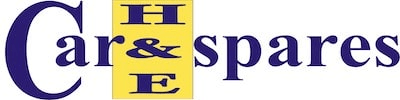 H & E Car Spares Logo